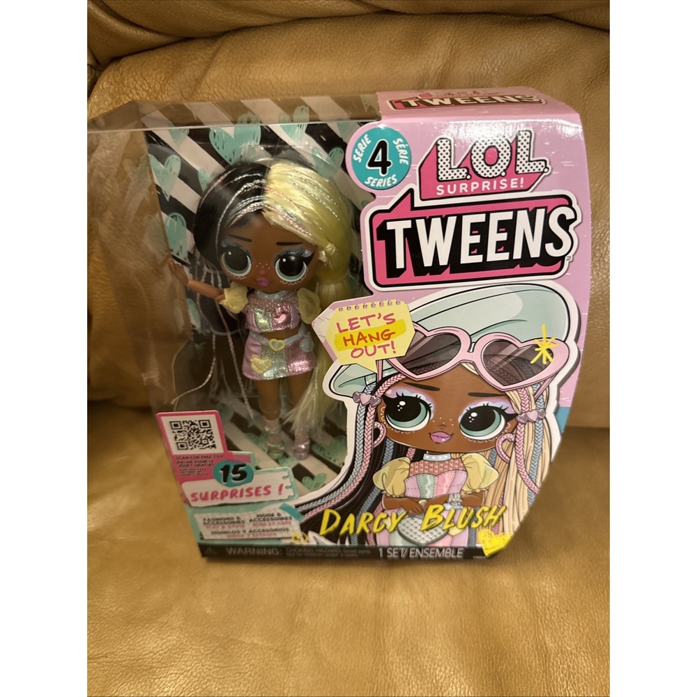 LOL Surprise Tweens Doll Darcy Blush Series‎ 4 Fashion Accessories 15 Surprises